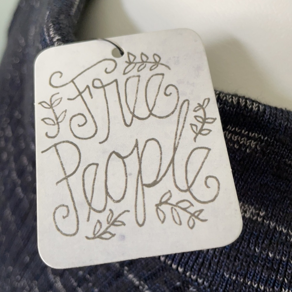Free People Rain or Shine Black Dress NEW - Picture 7 of 8